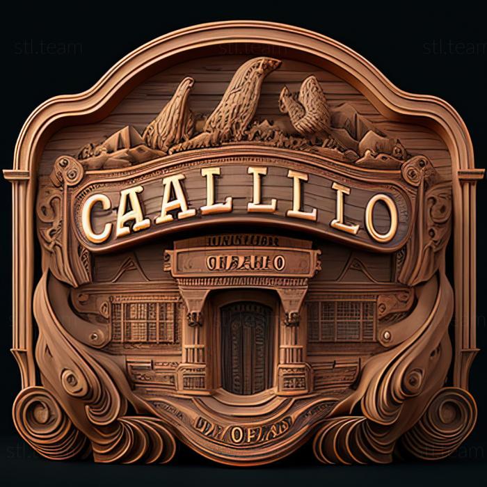 3D model Rialto California (STL)